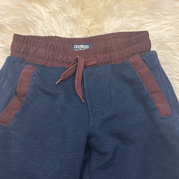 OshKosh B’Gosh Dark Blue & Maroon & Carter’s Black Sweatpants Joggers Size 4T - Picture 4 of 12